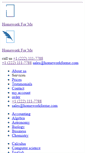 Mobile Screenshot of homeworkforme.com